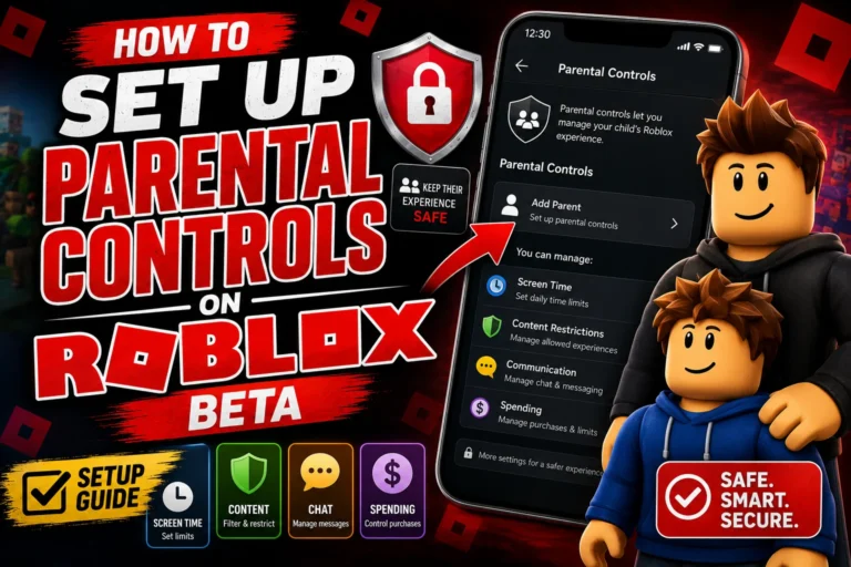 Roblox Parental Controls Setup Guide
